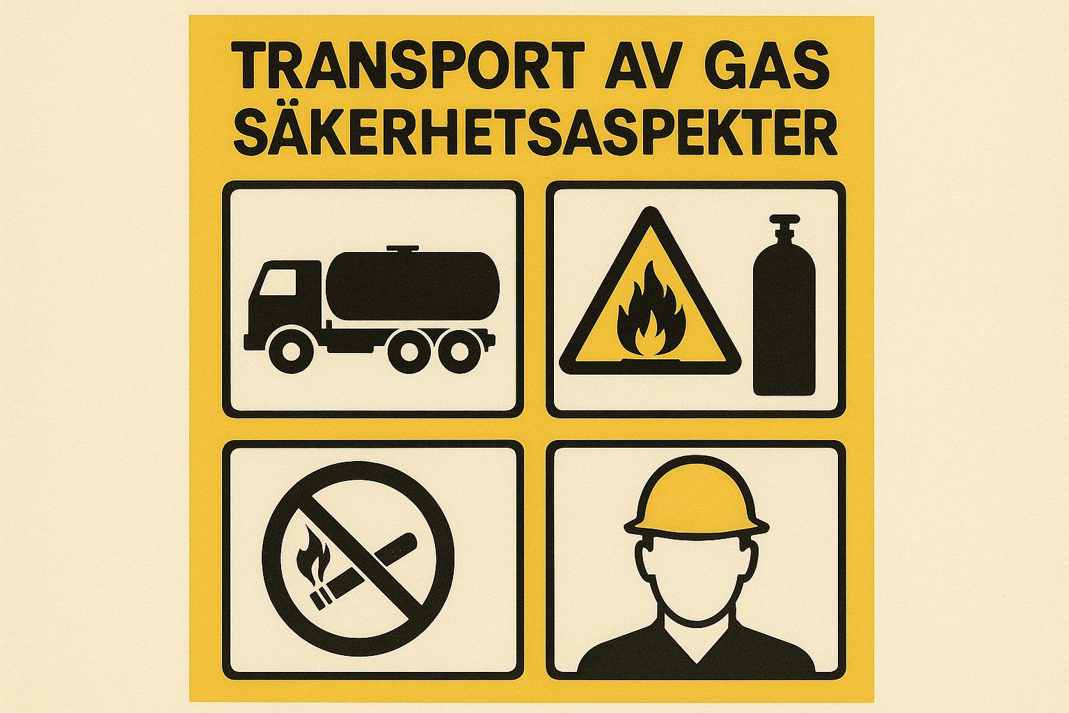 Transport av gas: Säkerhetsaspekter