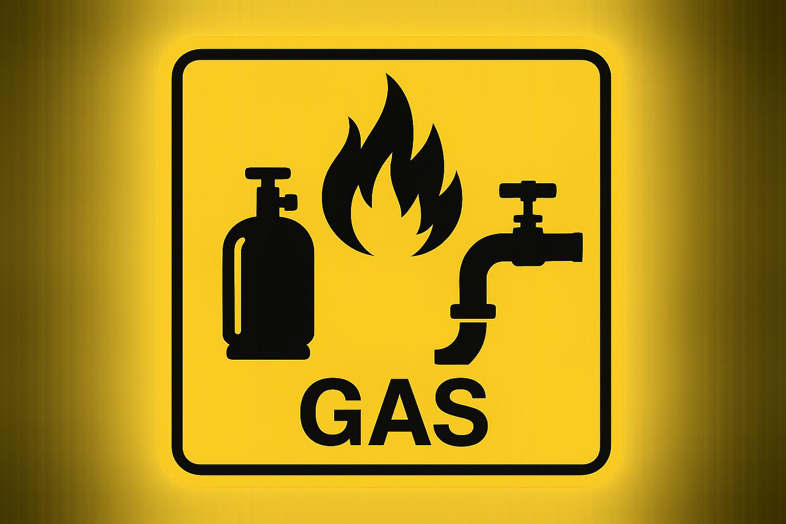 Brandrisker kopplade till gas