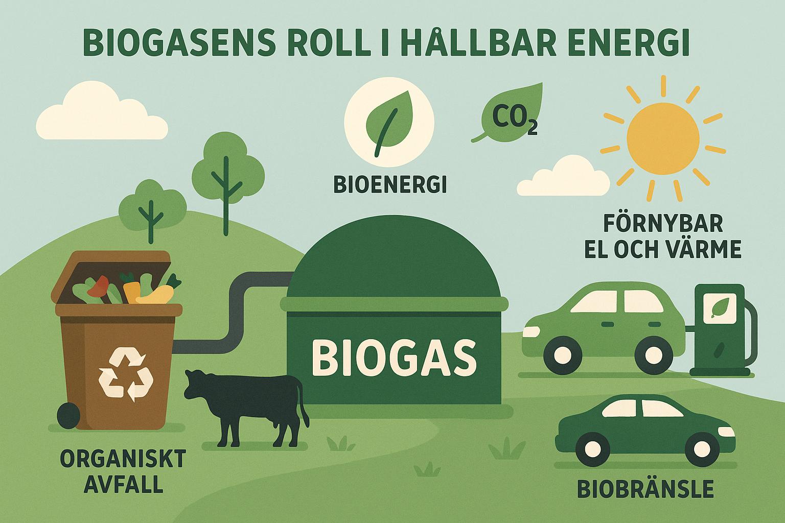 Biogasens roll i hållbar energi