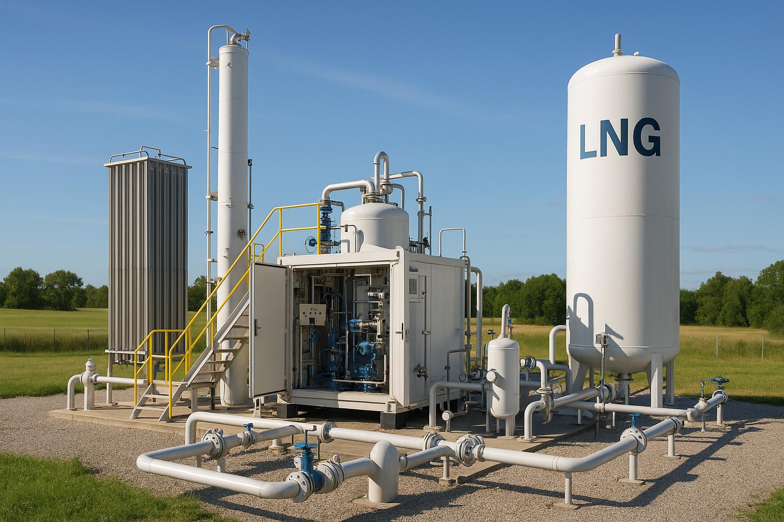 Småskalig LNG-produktion